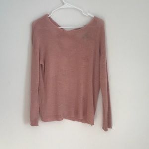 Sheer Pink Sweater